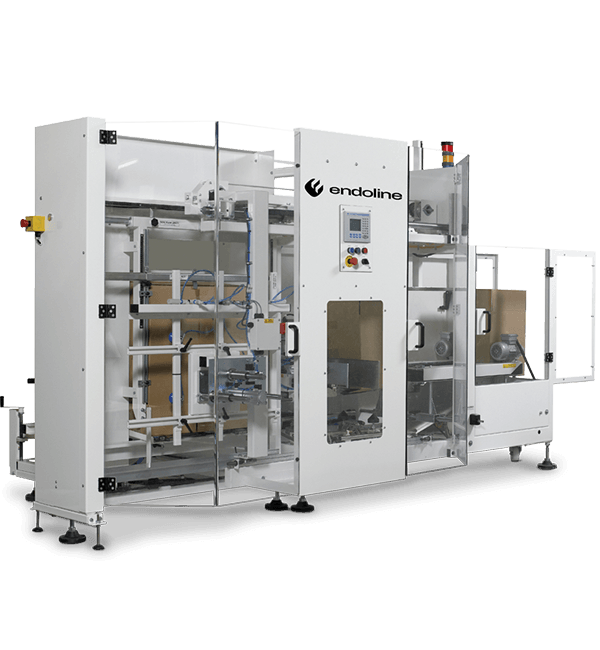 225/226 – Vollautomatischer Kartonaufrichter | Endoline-Automatisierung &Amp; Robotik 225/226 – Vollautomatische Gehäuse-Aufbauten